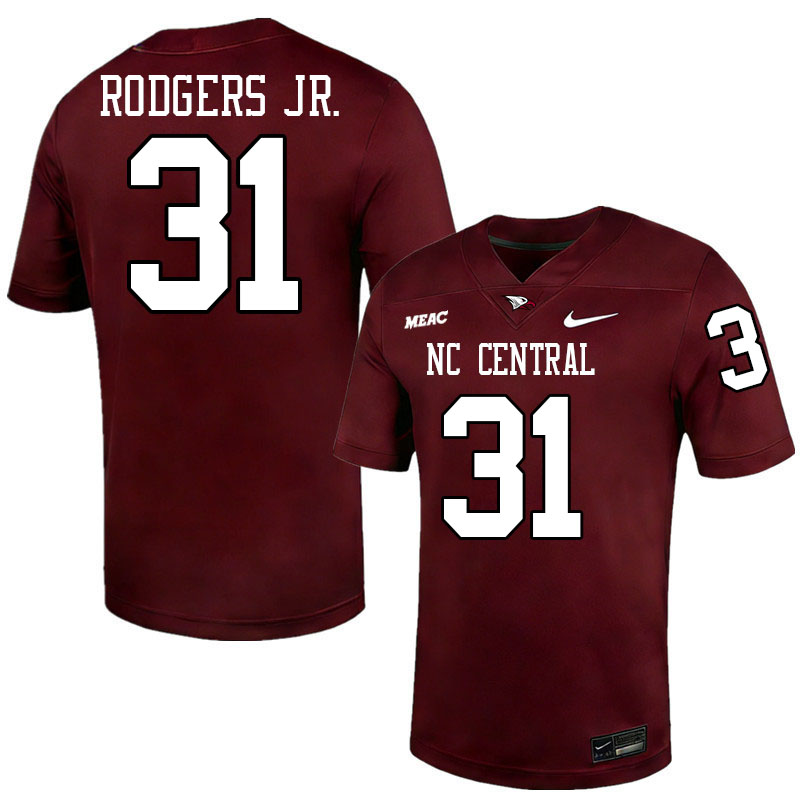 North Carolina Central Eagles #31 Arthur Rodgers Jr. College Football Jerseys,Uniforms Stitched-Maro